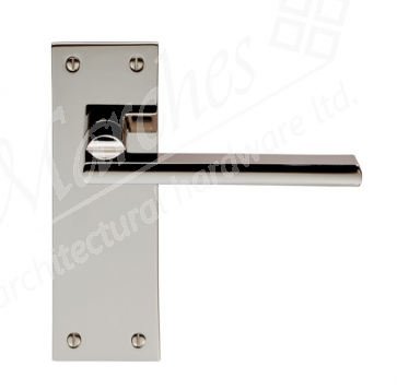 Trentino Lever Latch Handle - Polished Nickel 