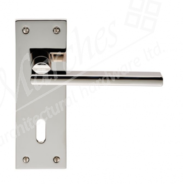 Trentino Lever Handle Range - Polished Nickel