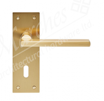 Trentino Lever Handle Range - Satin Brass