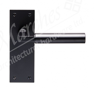 Amiata Lever Latch Handle - Matt Black 