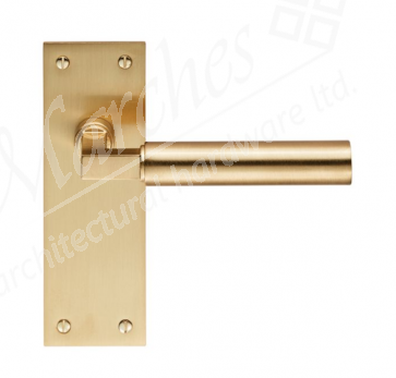 Amiata Lever Latch Handle - Satin Brass