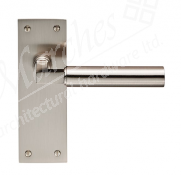 Amiata Lever Latch Handle - Satin Nickel 