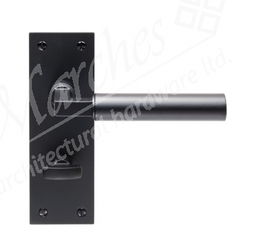 Amiata Lever Bathroom Handle - Matt Black 