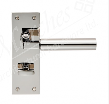 Amiata Lever Bathroom Handle - Polished Nickel 