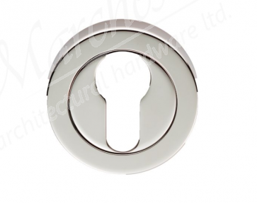 Euro Escutcheon - Polished Nickel