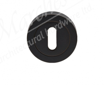 Lock Escutcheon - Matt Black 