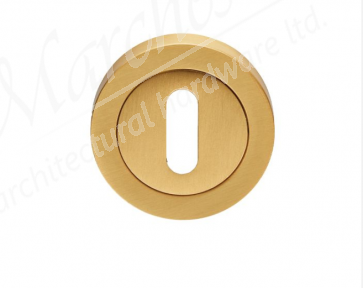 Lock Escutcheon - Satin Brass