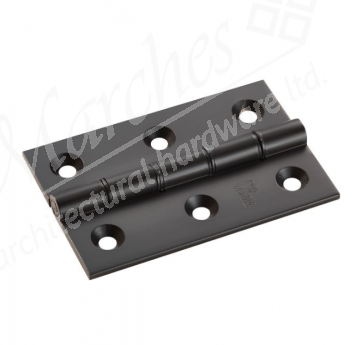 3" DPBW Butt Hinges (pair) - Matt Black