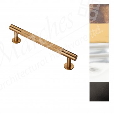 Knurled Pull Handle 190mm (160mm cc) - Various Finishes