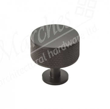 Knurled 35mm Ã˜ Knob - Matt Black