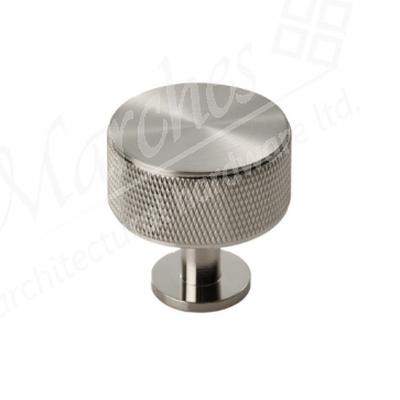Knurled 35mm Ã˜ Knob - Satin Nickel