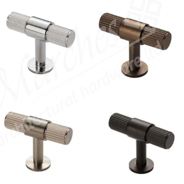Lines T-bar Knob - Various Finishes