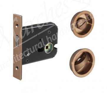 Sliding Door Locking Kit - Copper