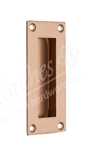 Flush Pull Handle - Copper