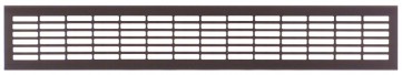 Vent Grill Mc4 480x80mm - Dark Brown