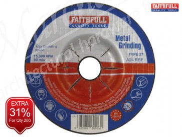 Depressed Centre Metal Grinding DiscS