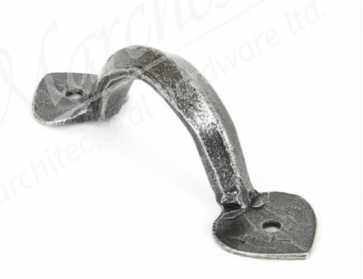 Gothic D Handle - Pewter