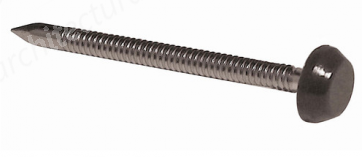 Brown Plastop Nails Small Head (7mm) - Various Sizes