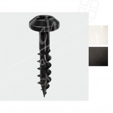 Rainwater Screws White or Black - Various Sizes