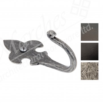  Fleur-De-Lys Hook - Various Finishes