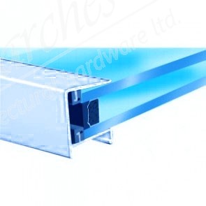 Exitex - Aluminium 2.1m Roof End Closure 35mm - Mill