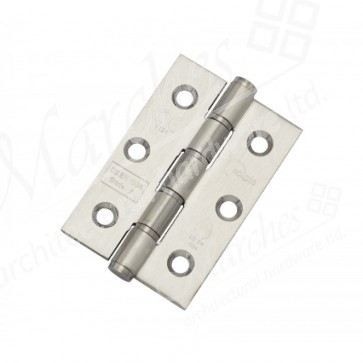 3" Eclipse Washered Butt Hinges (pair) - Stainless Steel