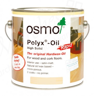 Rapid Osmo Polyx Oil - Various Clear Finishes
