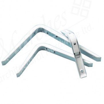 Reinforced Shelf Bracket - White