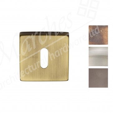 Square Standard Escutcheon - Various Finishes