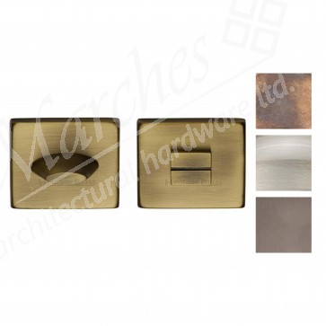 Square Bathroom Turn and Release - Various Finishes