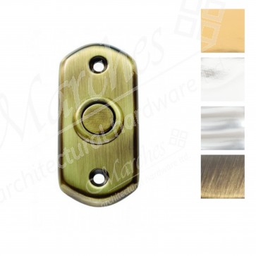Shaped Bell Push - Various Finishes