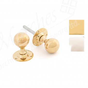 Ball Mortice Knob Sets - Various Finishes