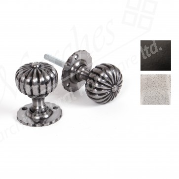 Flower Mortice Knob Sets - Various Finishes