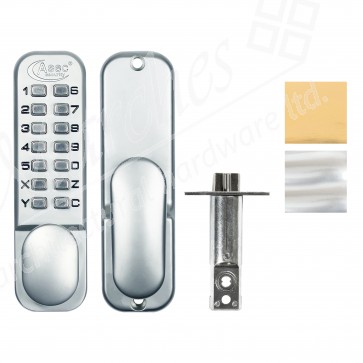 Digital Lock With Hold Back - Various Finishes