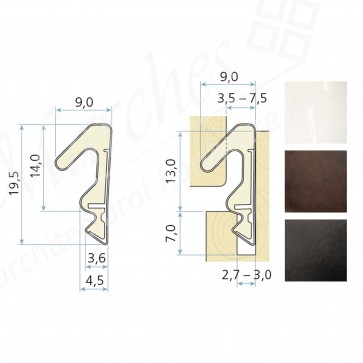 Schlegel - Aquamac 124 (Qlon QL 3020) Weatherseal - Various Lengths