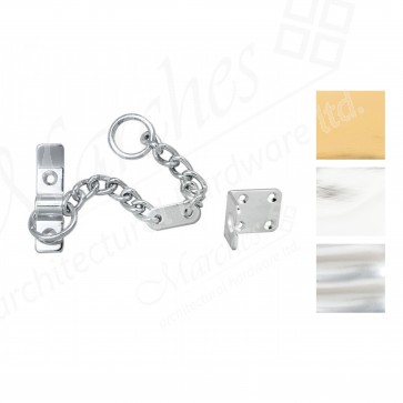 Heavy Duty Door Chain - Various Finishes