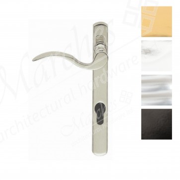 Scroll Euro Espag Handles (92mm Centres) Left Handed - Various Finishes