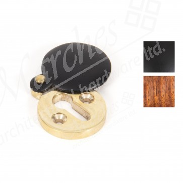 Round Escutcheon with Cover - Various Finishes