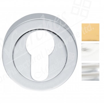 Euro Profile Escutcheon (Concealed Fix) - Various Finishes