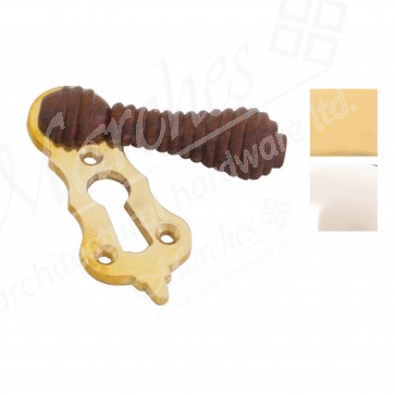 Rosewood Beehive Escutcheon - Various Finishes
