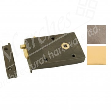 Cast Bathroom Rim Latch - Various Finishes