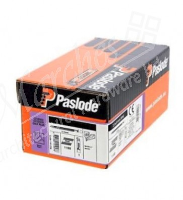 Paslode IM350+ 2.8mm x 51mm Clipped Head Ringshank Collated Nails (1100+1Gas) - A2 Stainless Steel