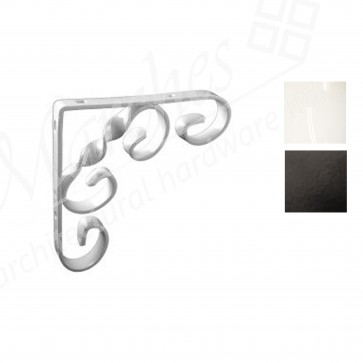 Scroll Shelf Bracket - Various Finishes