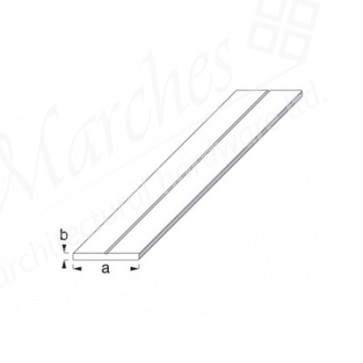 Flat Bar Profile - Raw Aluminium