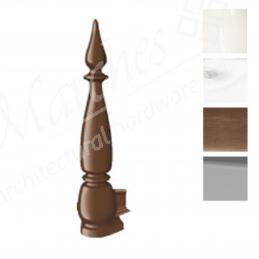 Exitex - Aluminium Fleur de Lys Finial - Various Finishes