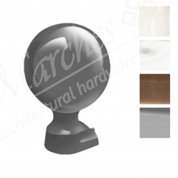 Exitex - Aluminium 80mm Ball Slide in Finial - Various Finishes