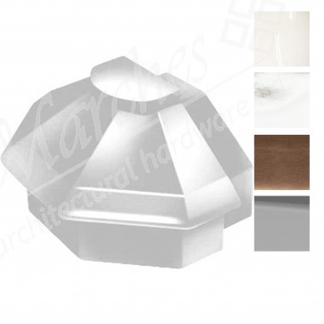 Exitex - Aluminium MK4 Radius End Cap - Various Finishes