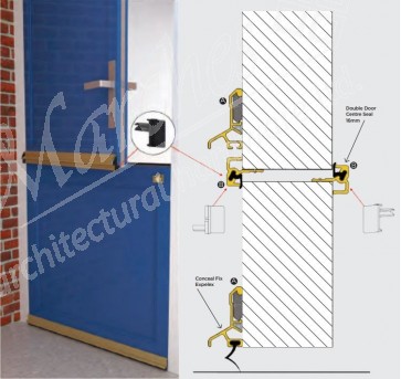 Exitex - Stable Door Kit 914mm - Various Finishes