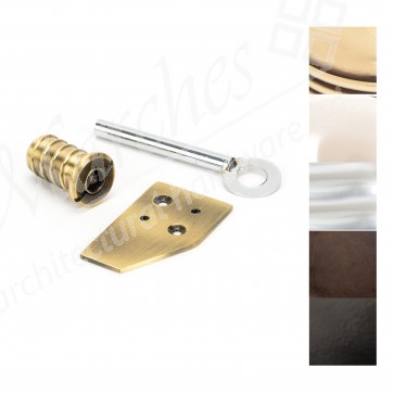 Key-Flush Sash Stop - Various Finishes