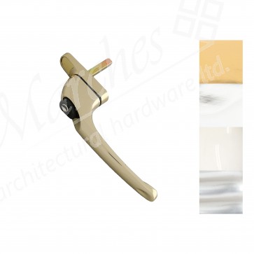Window Espagnolette In-Line Handle - Various Finishes